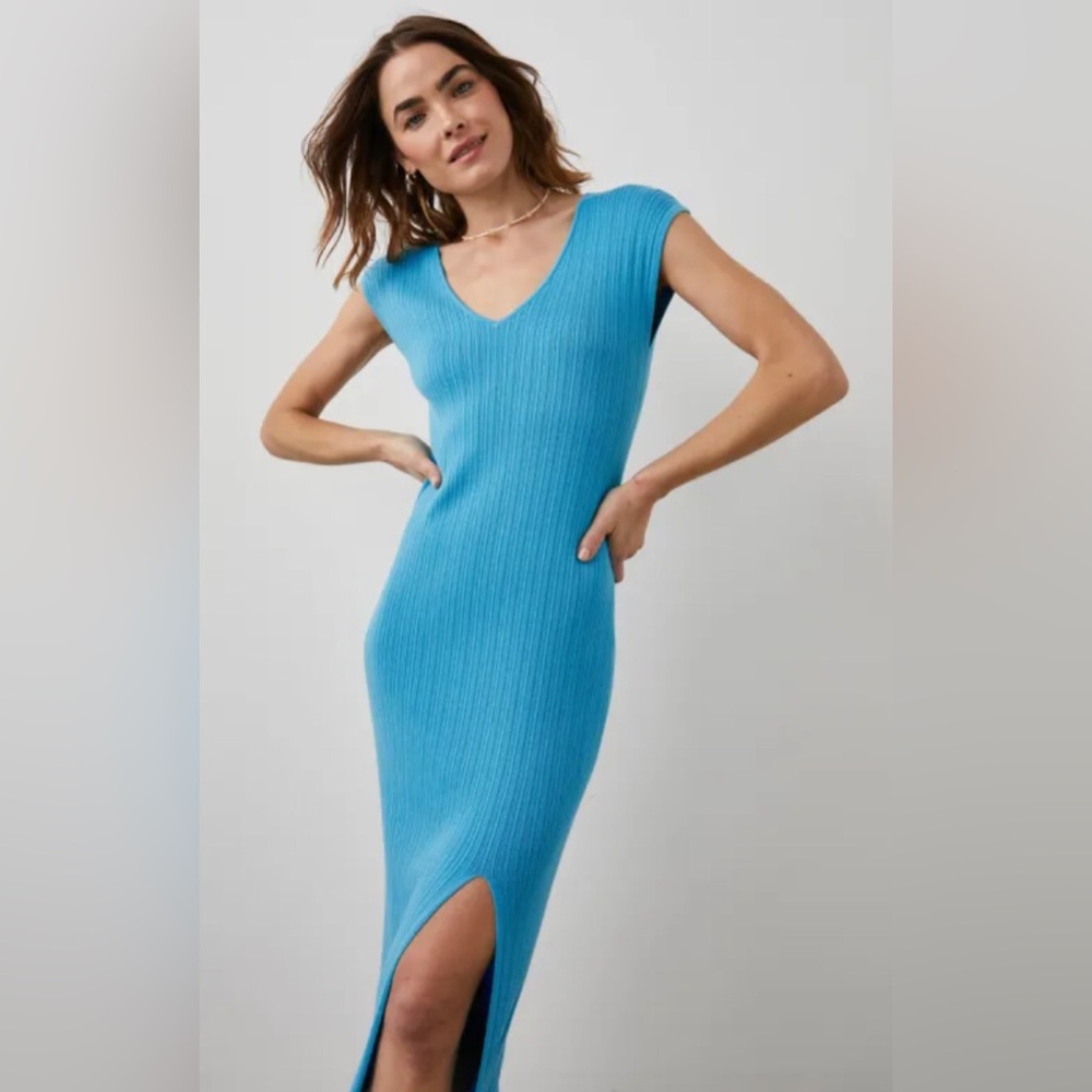 New Rails Beatrix Midi Dress in Aqua M